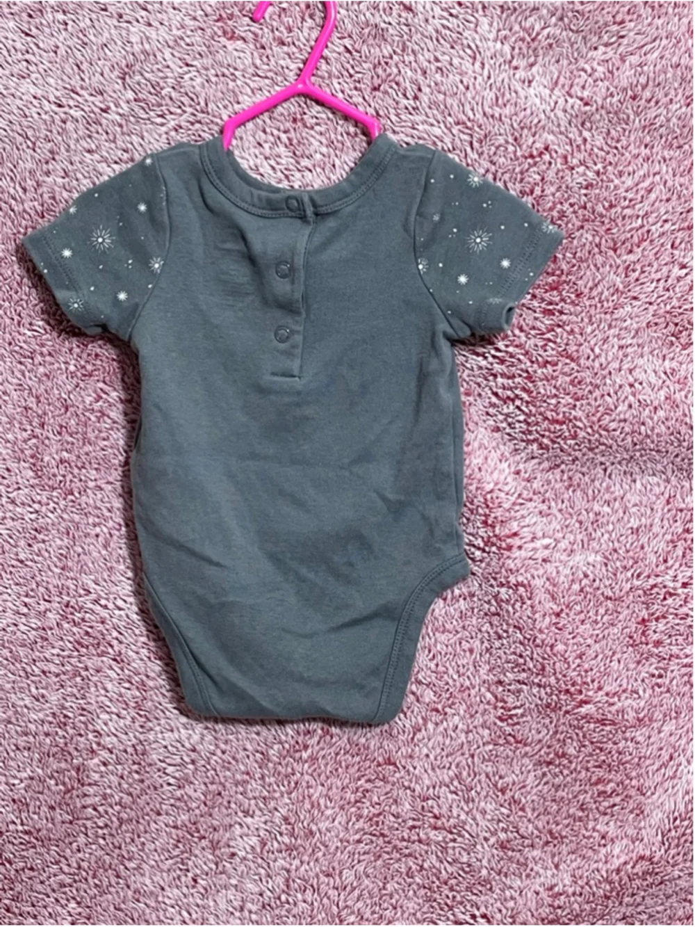 Disney baby 100 years of magic Gray Mickey Mouse Bodysuit 6-9 Months